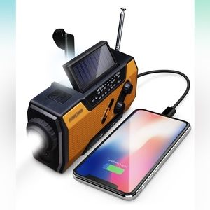 NEW Emergency Weather Radio for emergencies, blackouts, hiking, camping, etc.